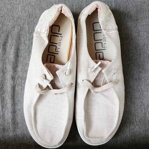 Hey Dude Light Tan Slip-On Shoes